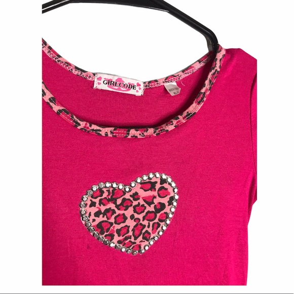 Girl Code | Pink Animal Print Black Tulle Dress - Picture 4 of 8